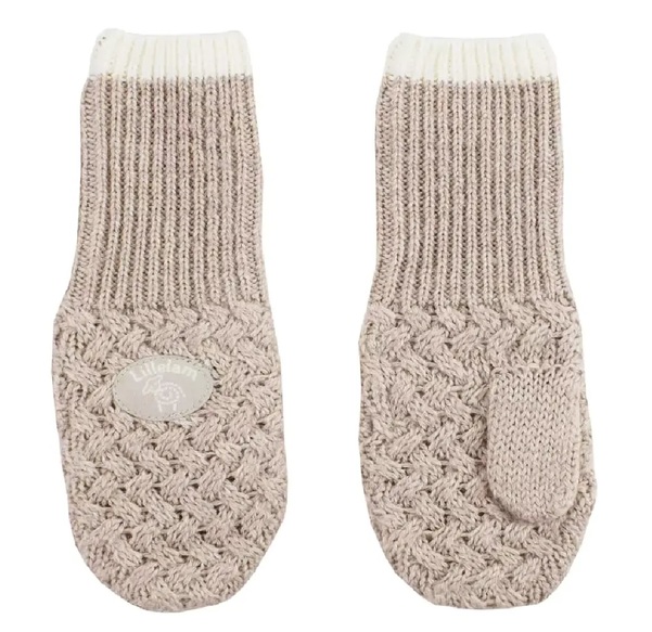 Ull votter classic  beige - Lillelam