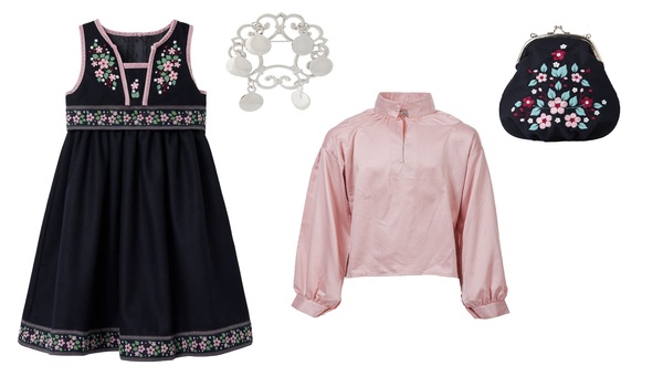 Festdrakt Rosa pakke  Lyse rosa - Name It