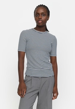 Fenja Stripe SS Topp  - Soft Rebels