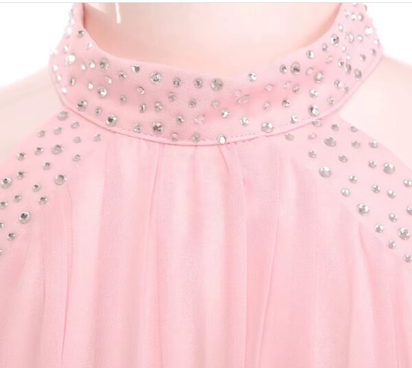 Kjole med stener Rosa - Guttogpike