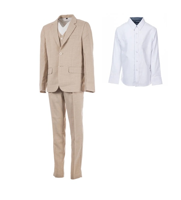 Oliver Lindress med skjorte  sand - Salto