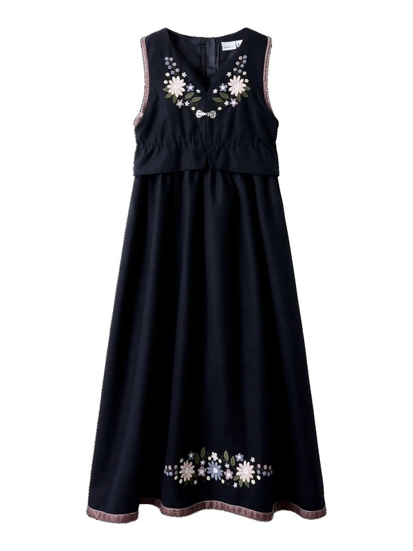 Festdrakt 6-14 år  rosa silke skjorte - Name It