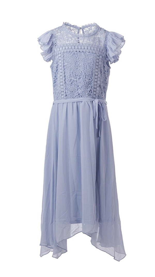 Marcia lang kjole Blå - Salto