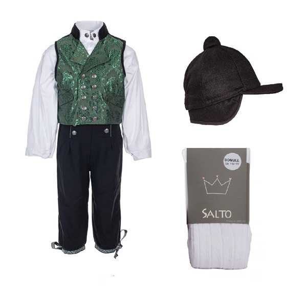 Grønn sett Festdrakt gutt  grønn - Salto