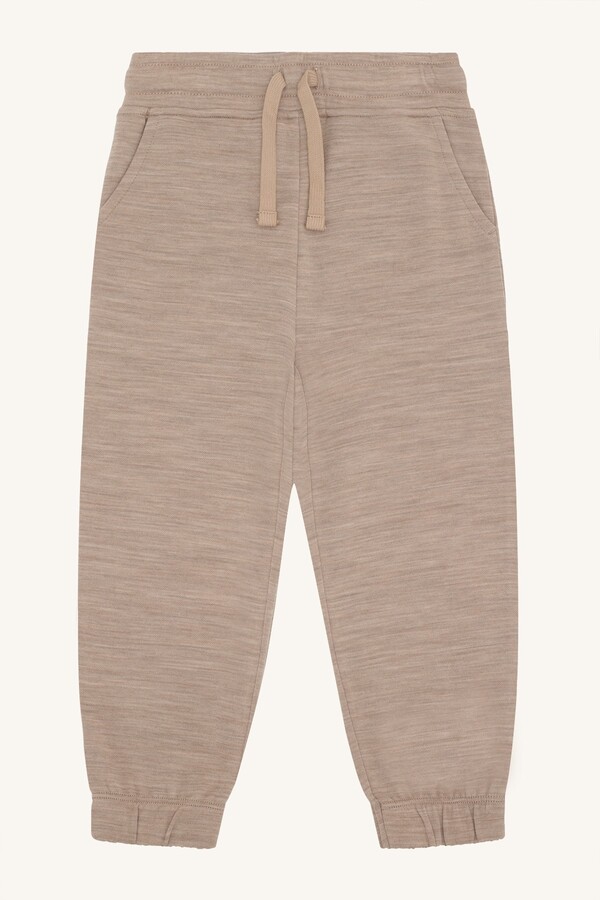 Joggebukse Ull/Bambus Beige - Hust & Claire