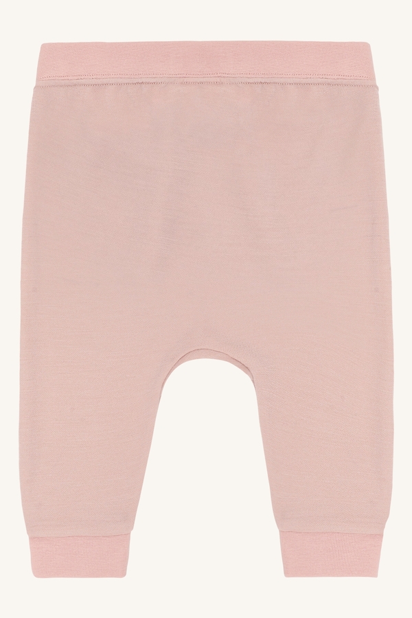 Joggebukse Ull/bambus Mini Rosa - Hust & Claire