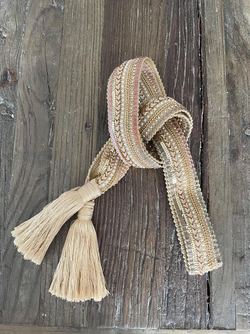 ELMA KNYTEBELTE LARGE Beige - ELMA