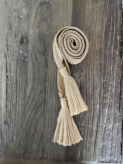 ELMA KNYTEBELTE LARGE Beige - ELMA