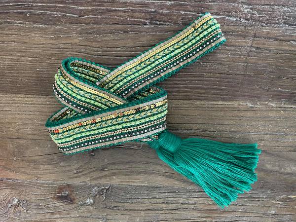 ELMA KNYTEBELTE DOUBLE WRAP  grønn - ELMA