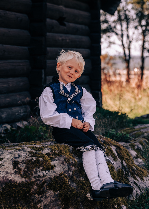 Festdrakt gutt  blå - Salto