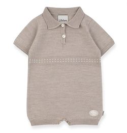 Ull romper Classic  beige - Lillelam