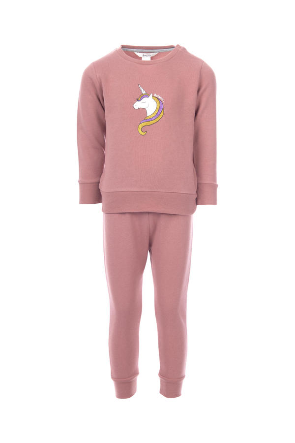 Unicorn Joggedress Mørk Rosa  - Salto