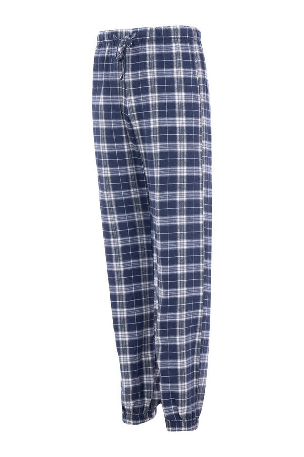 Comfy Flanell pysjbukse Marine - Salto