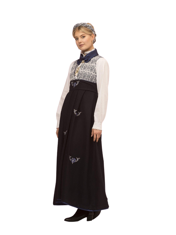 Maxemilia festdrakt Blå - Maxemilia