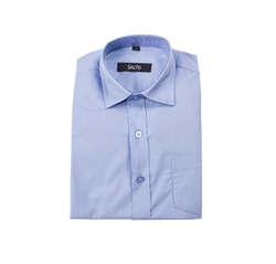 Bastian Dresspakke Lysblå skjorte og slips - Salto
