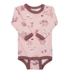 Ullsett m/bambus innside  rosa - Joha